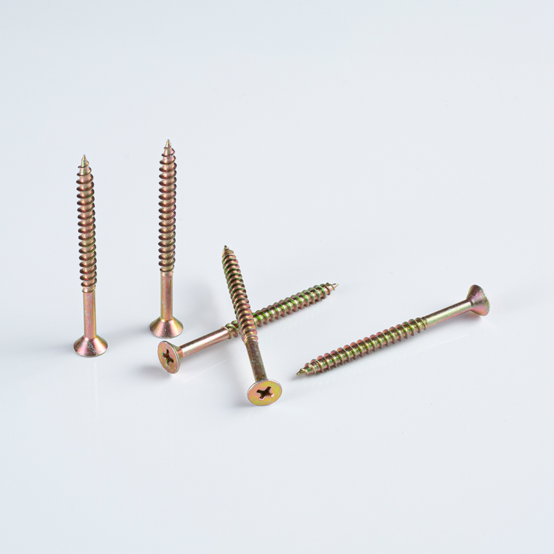 Tornillo de tablero de fibra avellanado simple con hueco cruzado Z/Y 10-8×40-100