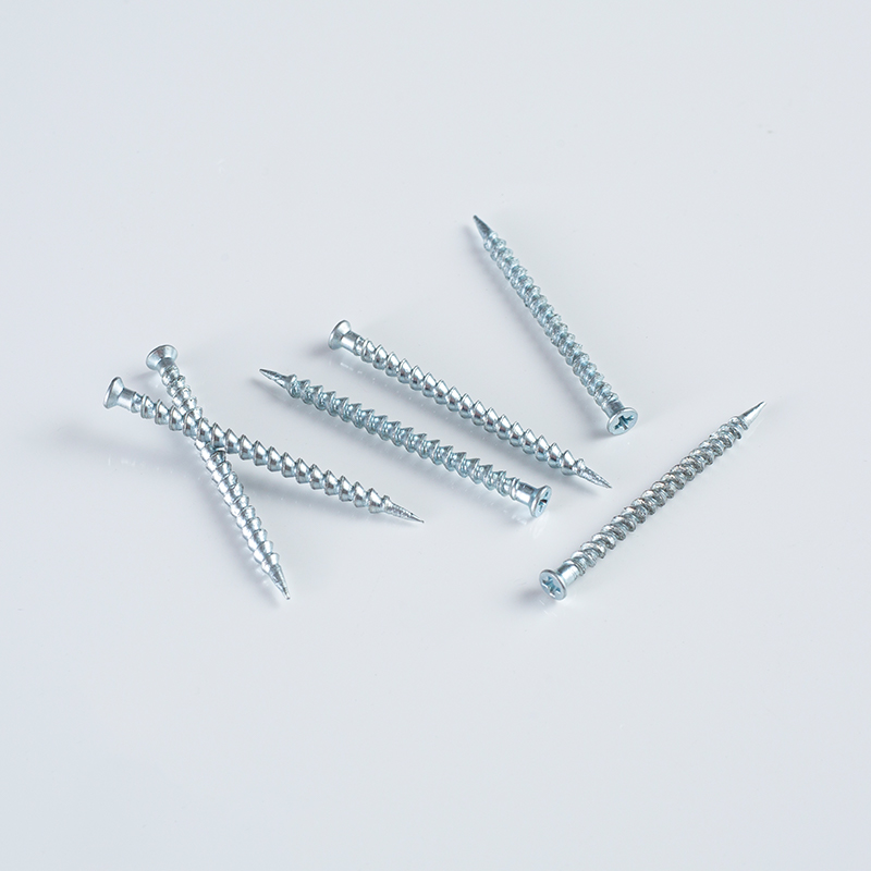 Clavo antiaflojamiento para suelo de zinc de 3,2 x 45