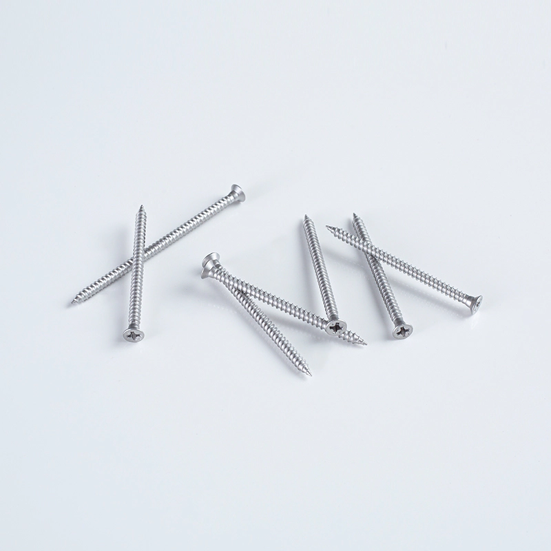 M3.2×50-65 S410 Tornillo de broca de accionamiento especial pasivado blanco