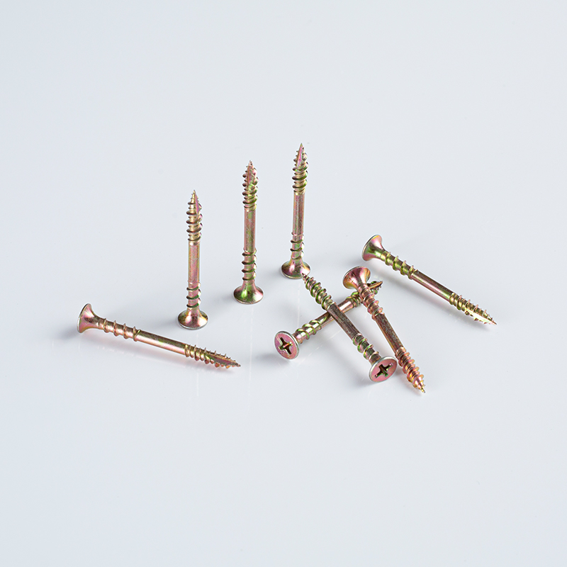 Tornillo universal de doble rosca con cabeza de corneta cruzada empotrada Z/Y T17 de 4,2 x 42-45