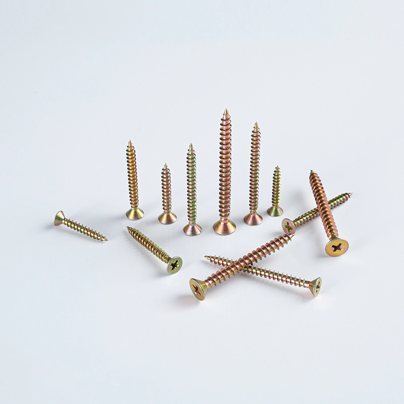 Tornillo de tablero de fibra avellanado simple con hueco cruzado 8-10x20-75 Z/Y