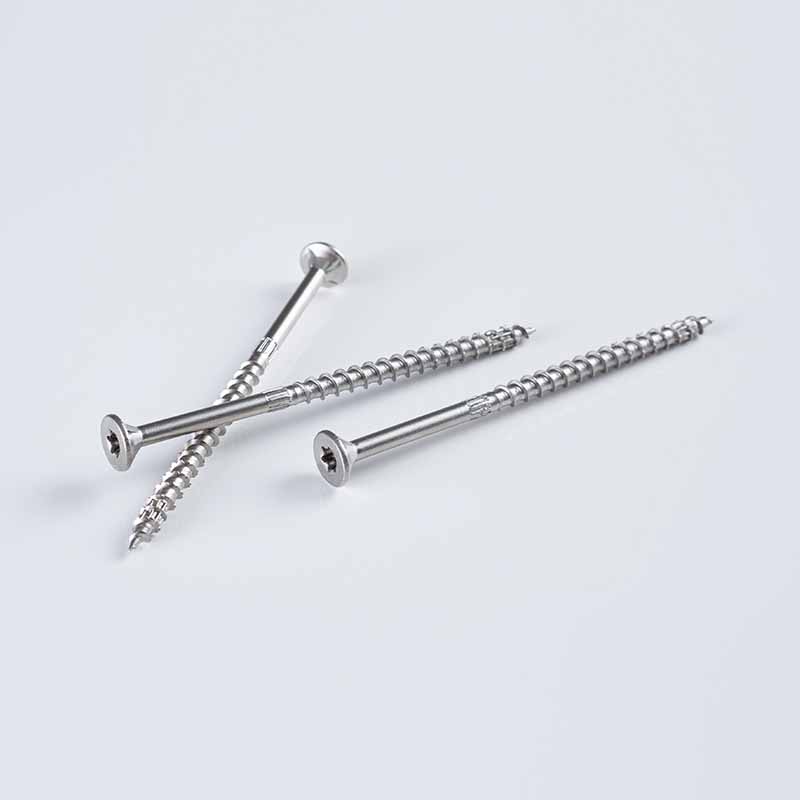 SS304 Torx Doble Hilo avellanado de dos etapas 14-7x50-150 A2