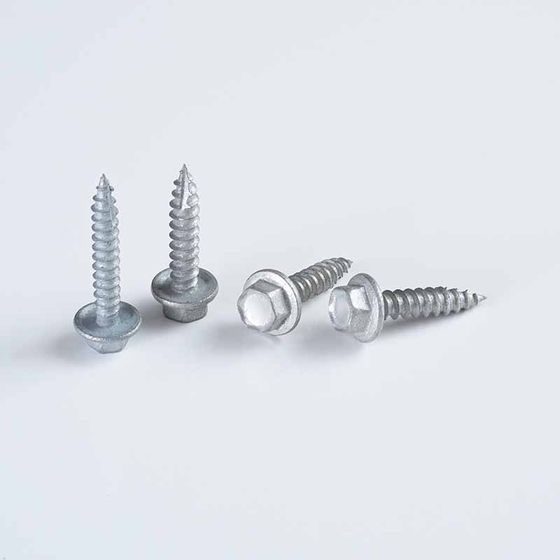Tornillo autorroscante con cabezal de arandela hexagonal CL4 T17 de 12-11 x 25